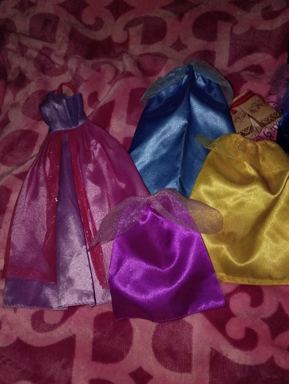 12 Piece Princess Barbie Clothing Bundle